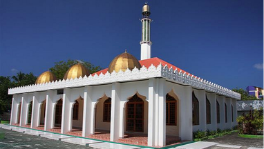 Mosque at Maldives, Mahibadhoo